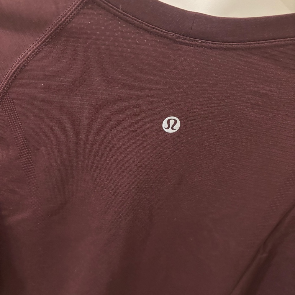 Lululemon Lululemon Swiftly Tech Long Sleeve 2.0 Cassis Burgundy Merlot 12 - Picture 6 of 8